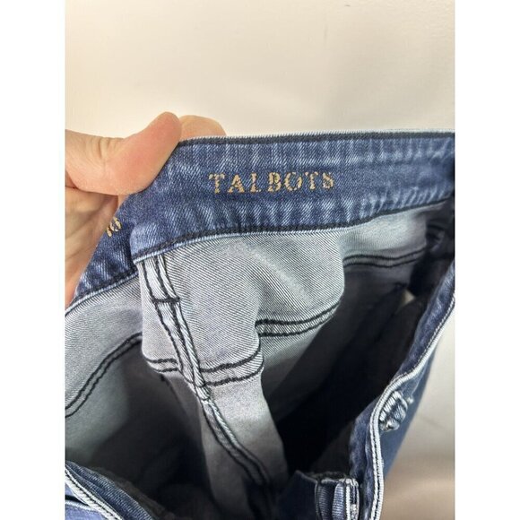 Talbots Heritage Straight Dark Wash Womens Size 10 - Picture 10 of 11